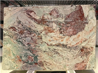 Four Season Green Marble Slabs For Decoration