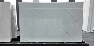 Linken White Marble Slabs For Interior Application