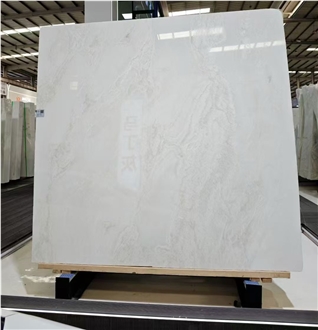 Namibia Royal White Jade Marble Cary Ice Marble Slabs