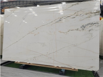 Oriental Calacatta White Marble Slabs