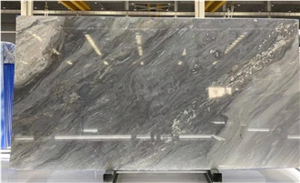 Palissandro Nuvolato Marble Slabs For Interior Design