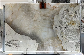 Patagonia Quartzite Slabs With Big Crystal Chips