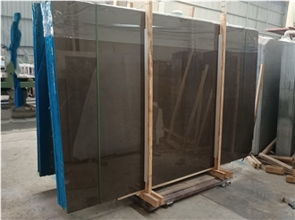 Polished Bulgari Brown Marble Slabs For Decoration