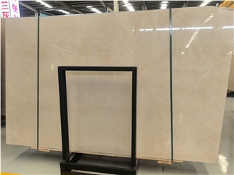 Polished Burdur Beige Marble Slab Tiles