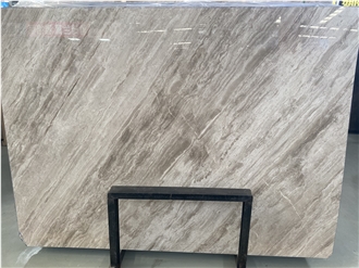 Polished Silver Diana Grey Marble Slabs
