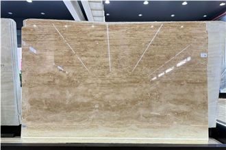 Turkey Beige Travertine Polished Wall Tiles