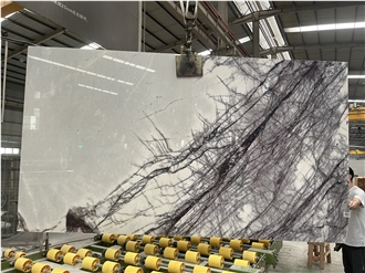 Turkey Milas Lilac Marble Slab Tiles For Interior Design