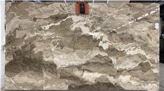 Van Gogh Brown  Marble Slabs For Decoration