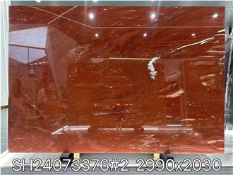 Xango Red Quartzite Polish Honed Slabs