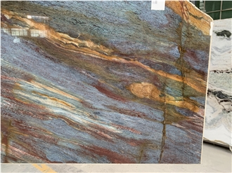 Brazilian Luxury Blue Louise Quartzite Slabs