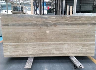 Polished Italy Silver Travertine Slabs