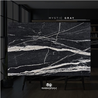 Mystic Gray Granite Slabs