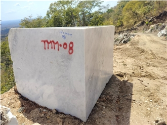 TMM08 Tanzania White Marble Blocks