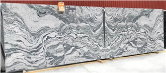 Viscont White Wavy Granite Slabs