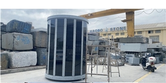 Light Grey Granite And Black Granite Columbarium