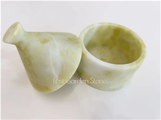 Green Jade Marble Jewerly Dish Home Decor Products