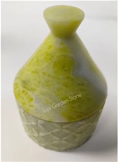 Verde Jade Green Marble Jewelry Dish Home Decor Products