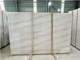 Guangxi White Marble Slabs For Decor