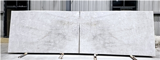Cristallo White Quartzite Slabs