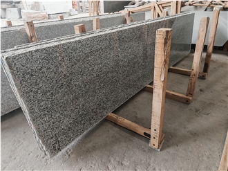 China Polished Ivory White Granite Slabs