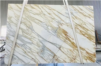Calacatta Gold Marble Polished Slabs Tiles