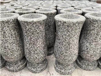 China Grey G603 Granite Monumental Urn