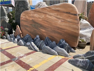 Garden Mountains Natural Stone Boulders Garden Ornaments