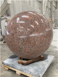 Maple Red  Floating Sphere Fountain