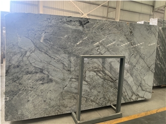 Natural Green Begonia Marble Slabs, Polished For Home Wall