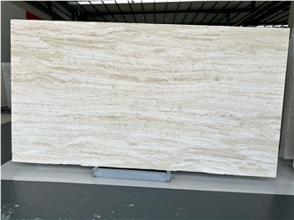 Super White Travertine Slabs