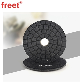 4Inch 100Mm Black Buff Polishing Pads Wet Use