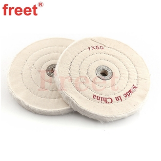 4Mm Inner Hole Jewelry Polished White Cloth Polishing Wheel