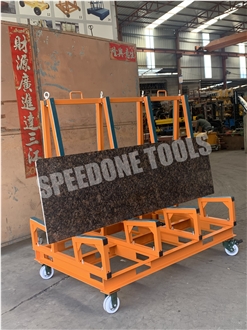 High Base A-Frame Slab Transport Rack H Type