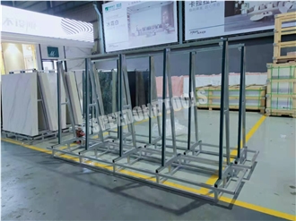 YBJ-F Stone Porcelain A-Frame Transport Rack