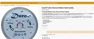 Diamond Saw Blades