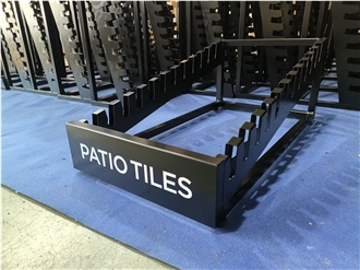 Commercial-Grade Patio Tile Display Unit