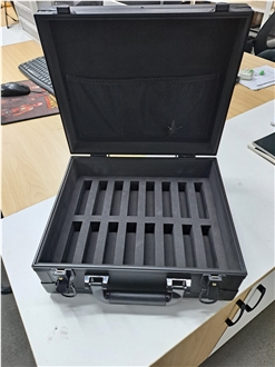 Multi-Compartment Aluminum Carrying Case