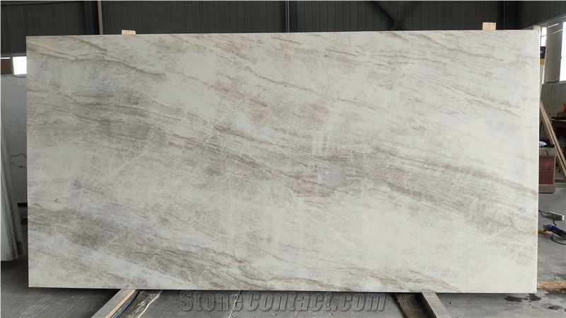 Translucent Taj Mahal Quartz Slabs