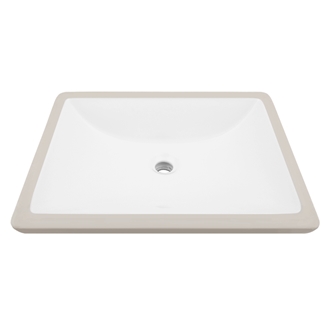 18X13 Inch Undermount Porcelain Sink
