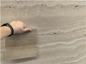 Unfilled Italy Romano Travertine  Composite Stone Panels