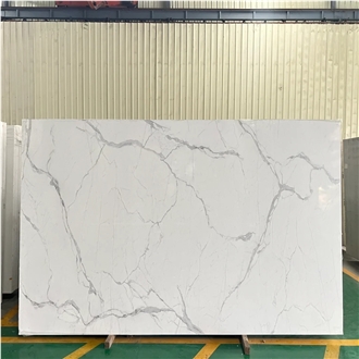Calacatta White Quartz Stone Slabs