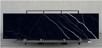 Nero Marquina Black Sintered Stone Slabs 1.5 Cm