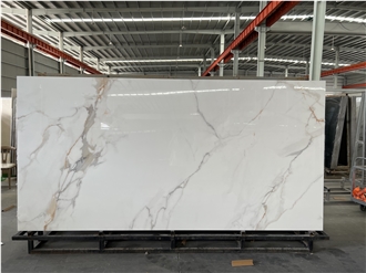 Classic Fish Maw Gold Sintered Stone Slabs