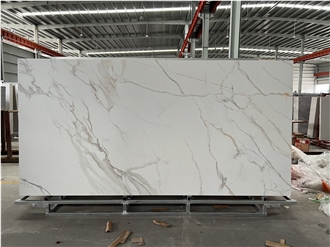 Italian Calacatta Gold Sintered Stone Slabs