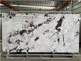 Snow Mountain Silver Fox Sintered Stone Slabs Tiles