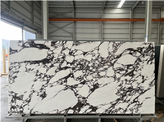 Classic Bulgari Purple Gold Sintered Stone Slabs