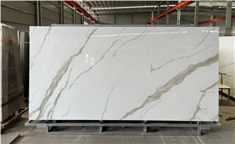 Jiangnan White Sintered Stone Slabs