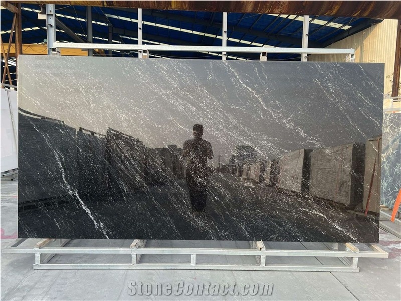 Starlight Black Sintered Stone Slabs