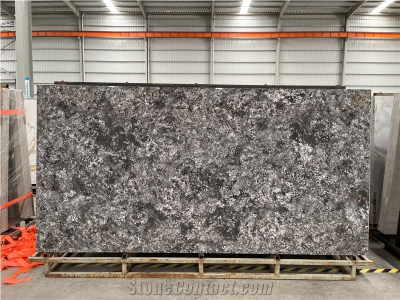Starry Sky Black Sintered Stone Slabs
