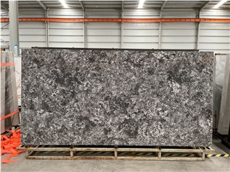 Starry Sky Black Sintered Stone Slabs